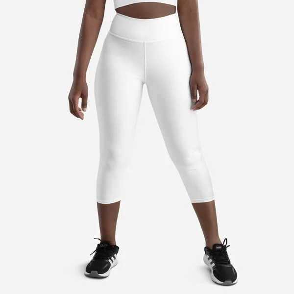 All-Over Print Yoga Capri Leggings