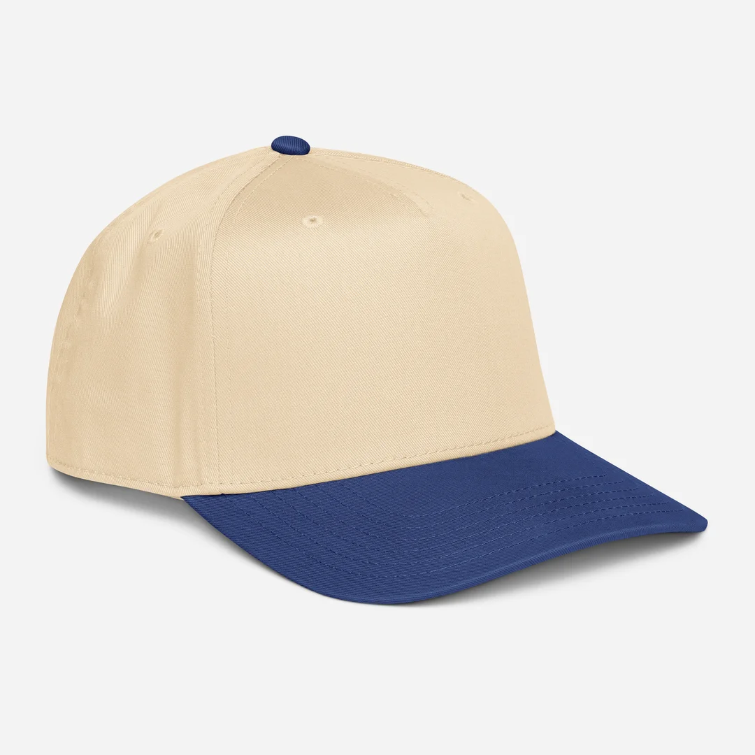 5 Panel Mid-Profile Baseball Cap